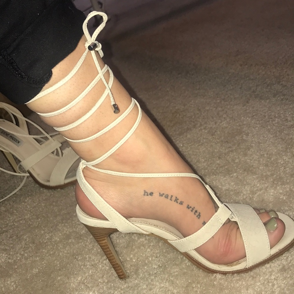 Lace-Up Steve Madden Heels
